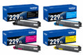 NEW Brother TN229XL High-yield Black Cyan Yellow Magenta Toner Cartridge Set 4PK