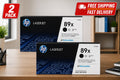 2 PACK Original HP 89X Black High Yield Toner Cartridge (CF289X) Pack Of 2